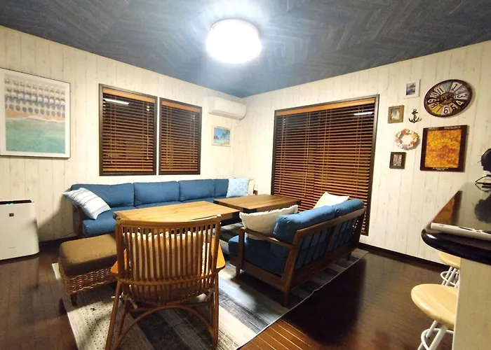 江の島の頂上から海を眺める一棟ヴィラ 一組限定貸切 The Enoshima Villa Ao
