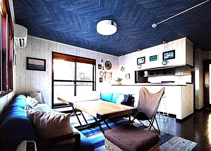 江の島の頂上から海を眺める一棟ヴィラ 一組限定貸切 The Enoshima Villa Ao